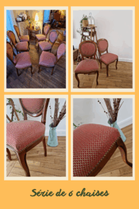 série - chaises